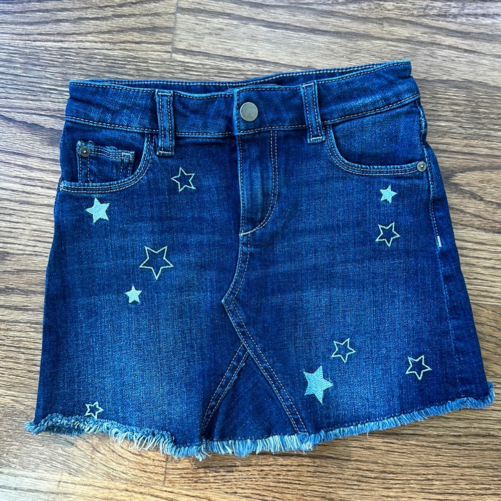 Star Jean skirt